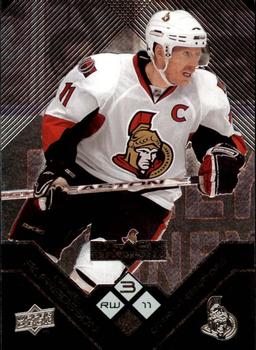 #145 Daniel Alfredsson - Ottawa Senators - 2008-09 Upper Deck Black Diamond Hockey