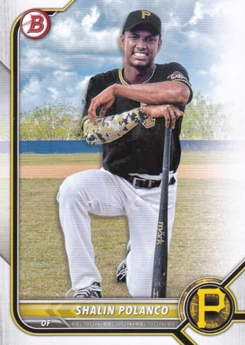 #BP-145 Shalin Polanco - Pittsburgh Pirates - 2022 Bowman - Prospects Baseball