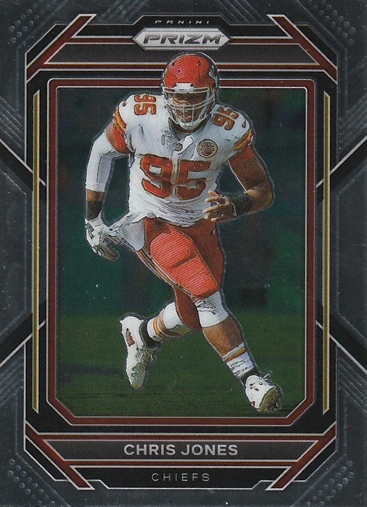 #145 Chris Jones - Kansas City Chiefs - 2022 Panini Prizm Football