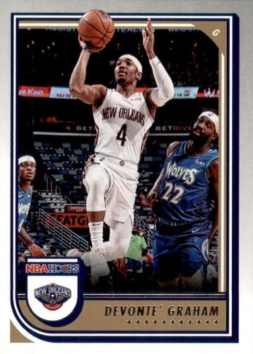 #145 Devonte' Graham - New Orleans Pelicans - 2022-23 Hoops Basketball