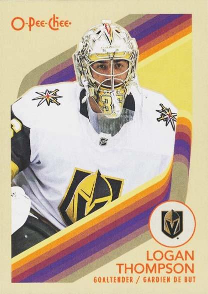 #145 Logan Thompson - Vegas Golden Knights - 2023-24 O-Pee-Chee - Retro Hockey