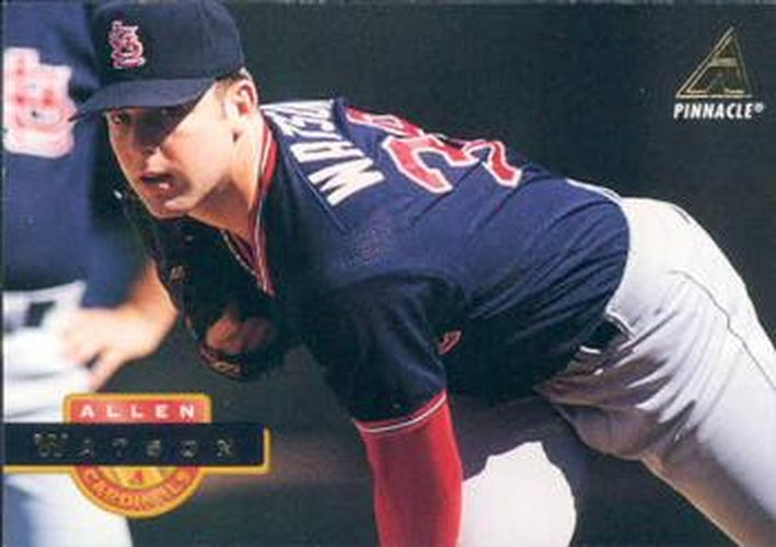 #145 Allen Watson - St. Louis Cardinals - 1994 Pinnacle Baseball