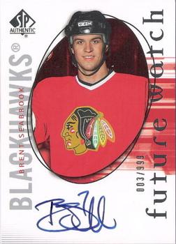 #145 Brent Seabrook - Chicago Blackhawks - 2005-06 SP Authentic Hockey