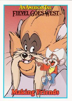 #145 Always Choose the Best of Friends - 1991 Impel An American Tail: Fievel Goes West