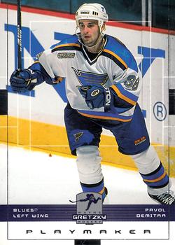 #145 Pavol Demitra - St. Louis Blues - 1999-00 Upper Deck Wayne Gretzky Hockey