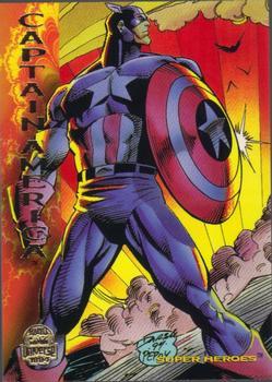#145 Captain America - 1994 Fleer Marvel Universe