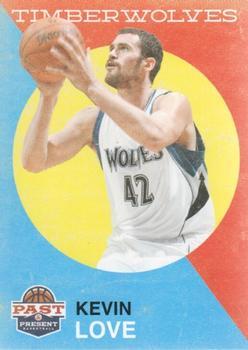 #145 Kevin Love - Minnesota Timberwolves - 2011-12 Panini Past & Present Basketball