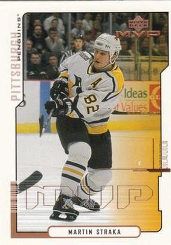 #145 Martin Straka - Pittsburgh Penguins - 2000-01 Upper Deck MVP Hockey