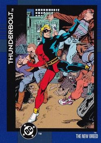 #145 Thunderbolt - 1993 SkyBox DC Cosmic Teams