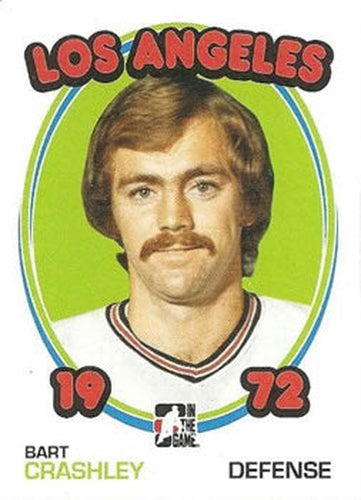 #145 Bart Crashley - Los Angeles Sharks - 2009-10 In The Game 1972 The Year In Hockey