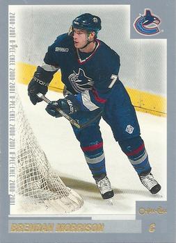 #145 Brendan Morrison - Vancouver Canucks - 2000-01 O-Pee-Chee Hockey