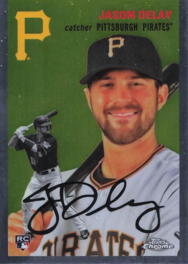#145 Jason Delay - Pittsburgh Pirates - 2023 Topps Chrome Platinum Anniversary Baseball