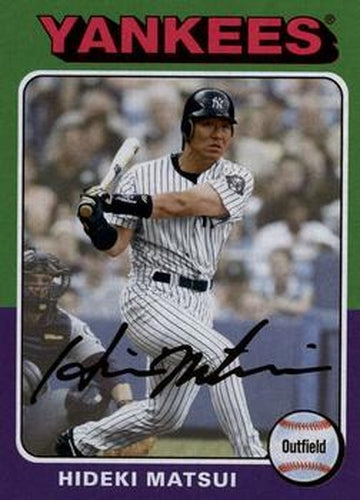 #145 Hideki Matsui - New York Yankees - 2019 Topps Archives Baseball