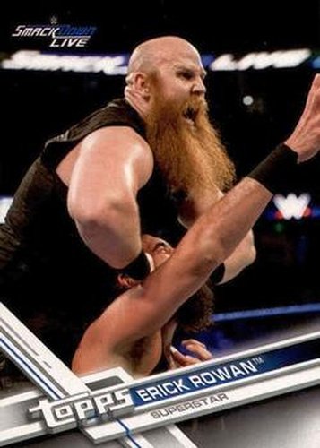 #145 Erick Rowan - 2017 Topps WWE Then Now Forever Wrestling