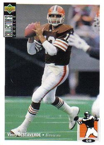 #146 Vinny Testaverde - Cleveland Browns - 1994 Collector's Choice Football