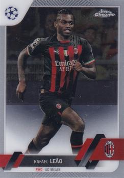 #146 Rafael Leão - A.C. Milan - 2022-23 Topps Chrome UEFA Club Competitions Soccer