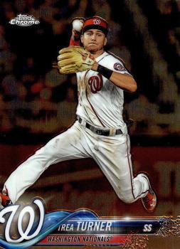 #146 Trea Turner - Washington Nationals - 2018 Topps Chrome Baseball