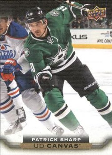 #C146 Patrick Sharp - Dallas Stars - 2015-16 Upper Deck - UD Canvas Hockey