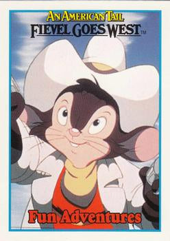 #146 Be Adventurous But Not Dangerous - 1991 Impel An American Tail: Fievel Goes West