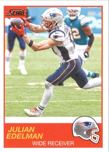 #146 Julian Edelman - New England Patriots - 2019 Score Football