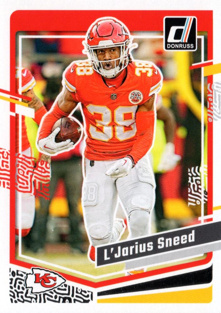 #146 L'Jarius Sneed - Kansas City Chiefs - 2023 Donruss Football