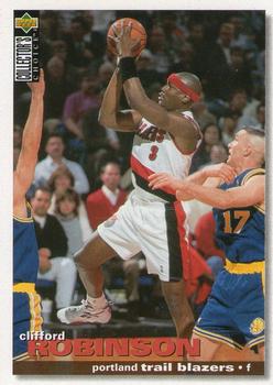 #146 Clifford Robinson - Portland Trail Blazers - 1995-96 Collector's Choice Basketball
