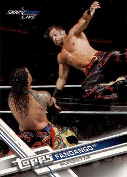 #146 Fandango - 2017 Topps WWE Then Now Forever Wrestling