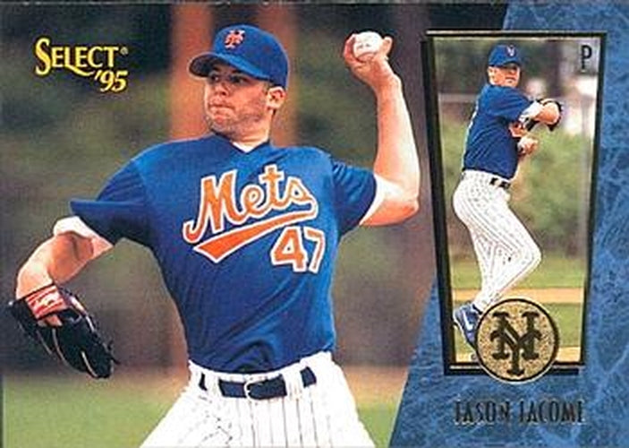 #147 Jason Jacome - New York Mets - 1995 Select Baseball