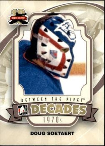 #147 Doug Soetaert - New York Rangers - 2011-12 In The Game Between The Pipes Hockey