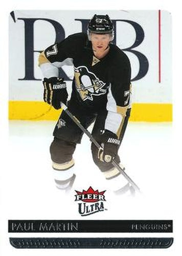 #147 Paul Martin - Pittsburgh Penguins - 2014-15 Ultra Hockey