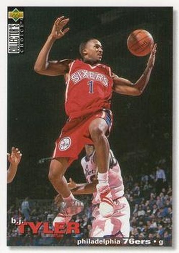 #147 B.J. Tyler - Toronto Raptors - 1995-96 Collector's Choice Basketball