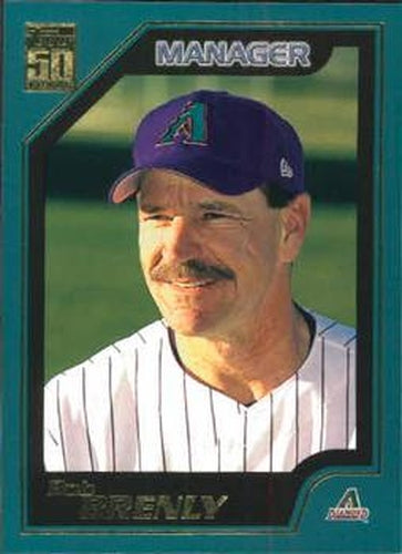 #T147 Bob Brenly - Arizona Diamondbacks - 2001 Topps Traded & Rookies Baseball