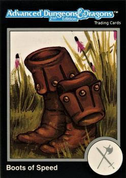 #147 Boots of Speed - 1991 TSR Advanced Dungeons & Dragons - Silver