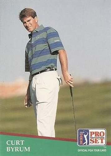 #147 Curt Byrum - 1991 Pro Set PGA Tour Golf