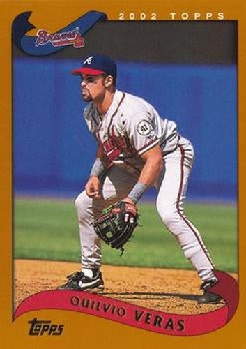 #147 Quilvio Veras - Atlanta Braves - 2002 Topps Baseball