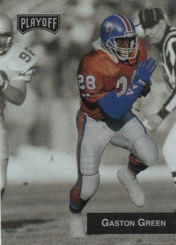 #147 Gaston Green - Los Angeles Raiders - 1993 Playoff Football