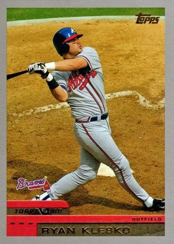 #147 Ryan Klesko - Atlanta Braves - 2000 Topps Baseball