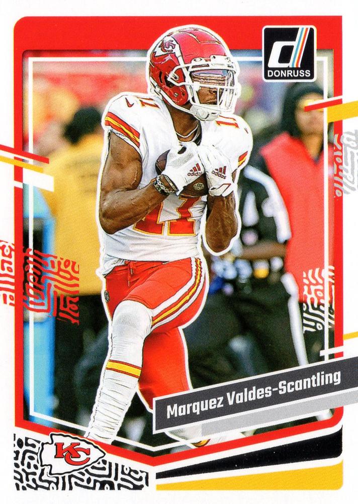 #147 Marquez Valdes-Scantling - Kansas City Chiefs - 2023 Donruss Football