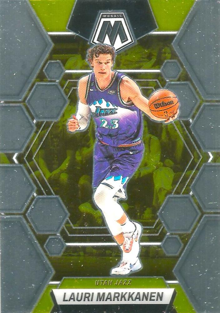 #147 Lauri Markkanen - Utah Jazz - 2022-23 Panini Mosaic Basketball