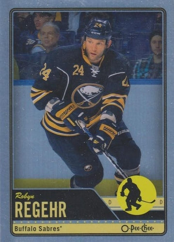 #148 Robyn Regehr - Buffalo Sabres - 2012-13 O-Pee-Chee - Rainbow Hockey