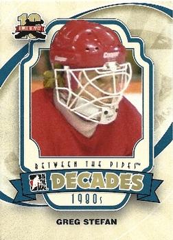 #148 Greg Stefan - Detroit Red Wings - 2011-12 In The Game Between The Pipes Hockey