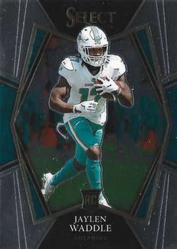 #148 Jaylen Waddle - Miami Dolphins - 2021 Panini Select Football