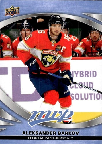 #148 Aleksander Barkov - Florida Panthers - 2023-24 Upper Deck MVP - Ice Battles Hockey