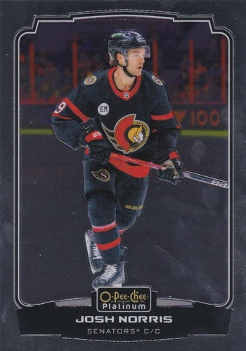 #148 Josh Norris - Ottawa Senators - 2022-23 O-Pee-Chee Platinum Hockey