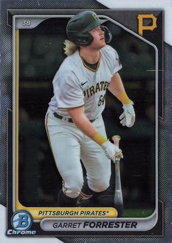 #BCP-148 Garret Forrester - Pittsburgh Pirates - 2024 Bowman - Chrome Prospects Baseball