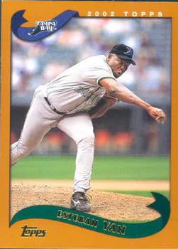 #148 Esteban Yan - Tampa Bay Devil Rays - 2002 Topps Baseball