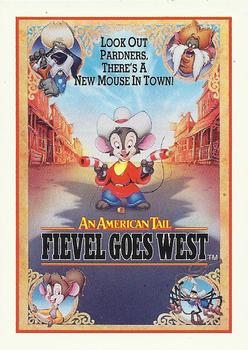 #148 Look Out Pardners, There's A New Mouse In To - 1991 Impel An American Tail: Fievel Goes West