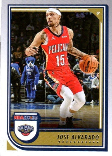 #148 Jose Alvarado - New Orleans Pelicans - 2022-23 Hoops Basketball