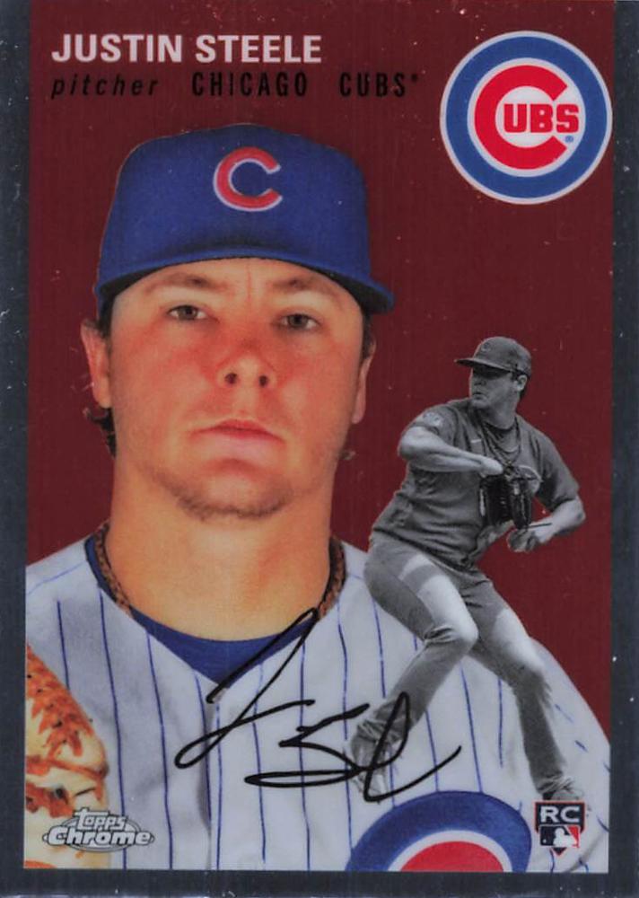 #148 Justin Steele - Chicago Cubs - 2023 Topps Chrome Platinum Anniversary Baseball