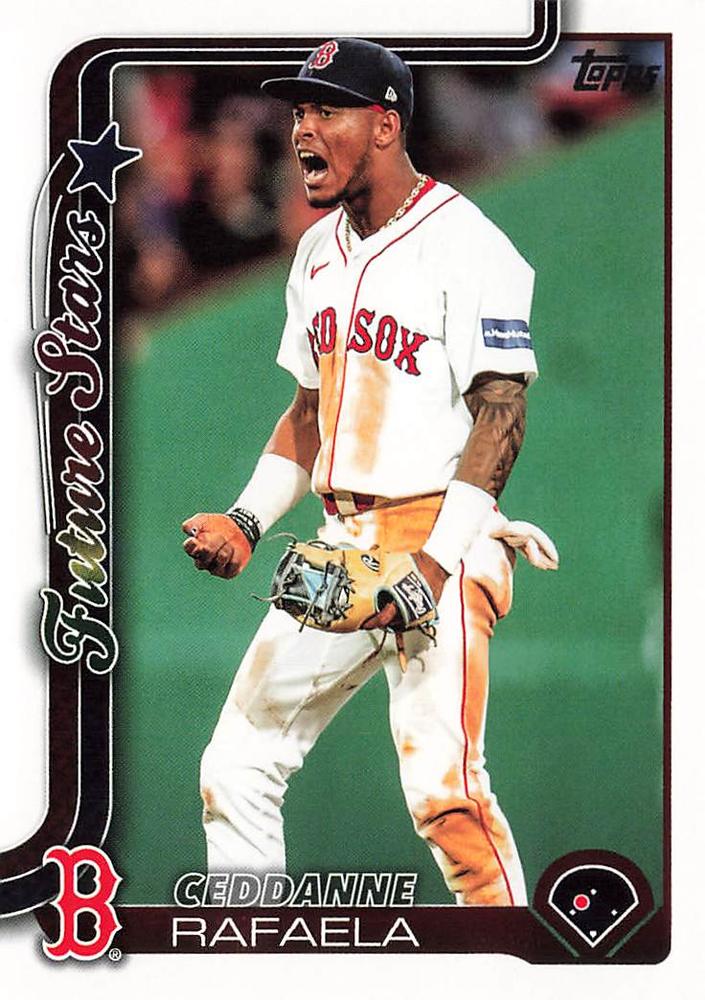 #148 Ceddanne Rafaela - Boston Red Sox - 2025 Topps Baseball